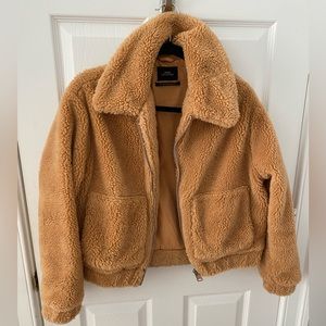 Urban outfitters teddy jacket